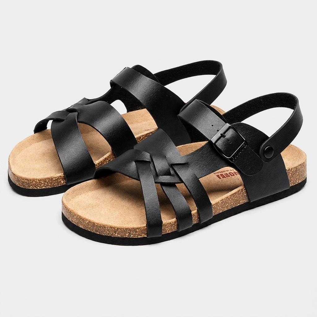 OLDMONEYLOOK | Men Classic Leather Sandals