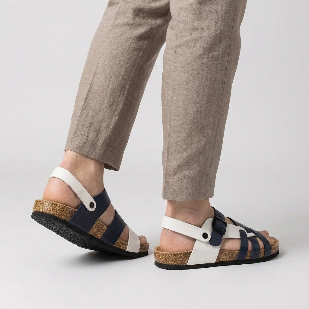 OLDMONEYLOOK | Men Classic Leather Sandals