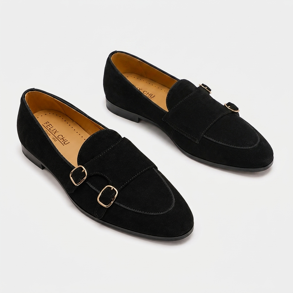 OLDMONEYLOOK | Men’s Refined Nubuck Leather Dress Shoes