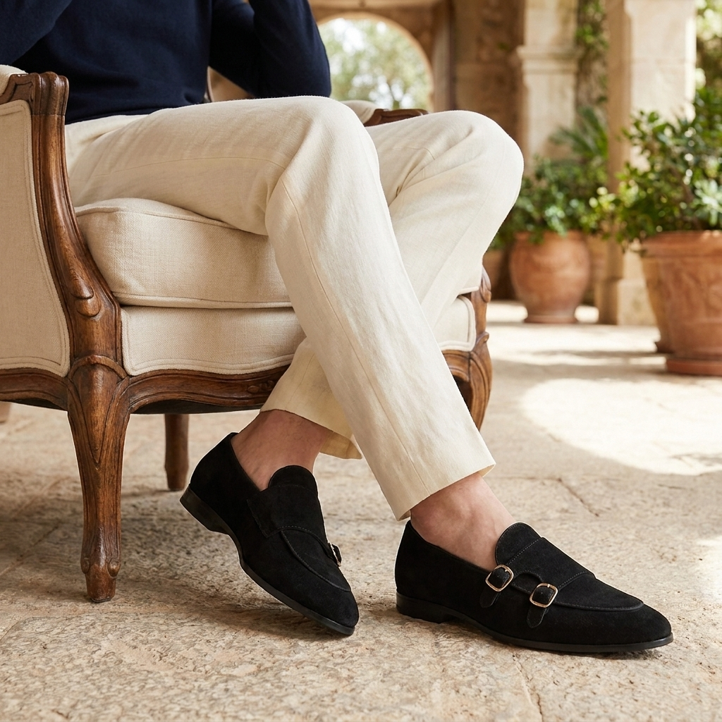 OLDMONEYLOOK | Men’s Refined Nubuck Leather Dress Shoes