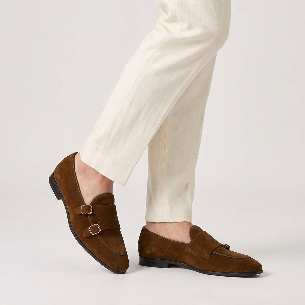OLDMONEYLOOK | Men’s Refined Nubuck Leather Dress Shoes