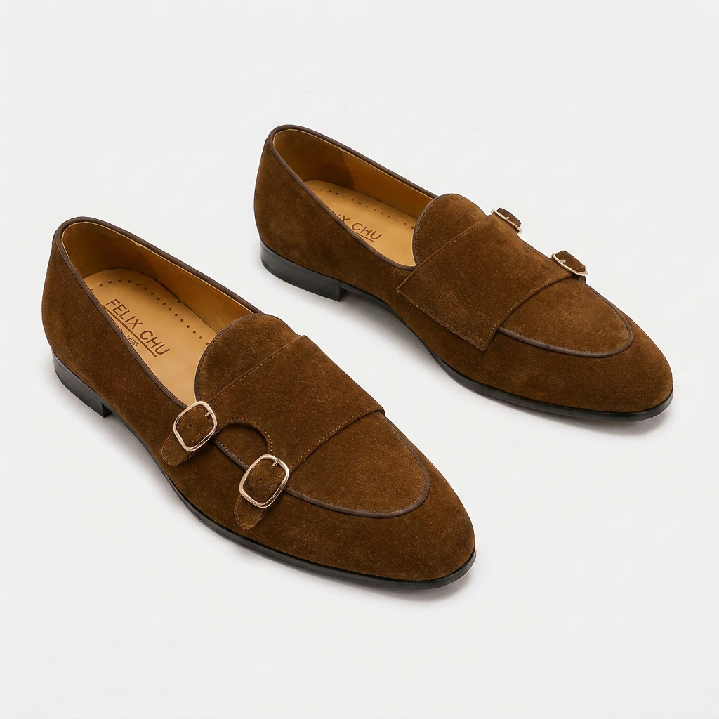 OLDMONEYLOOK | Men’s Refined Nubuck Leather Dress Shoes