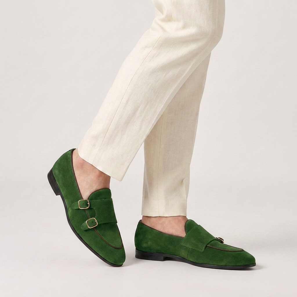 OLDMONEYLOOK | Men’s Refined Nubuck Leather Dress Shoes