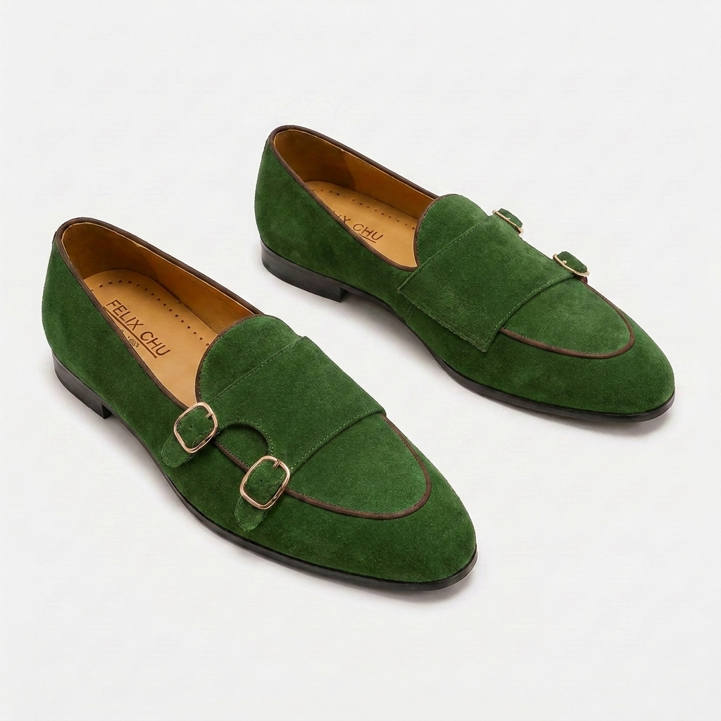 OLDMONEYLOOK | Men’s Refined Nubuck Leather Dress Shoes