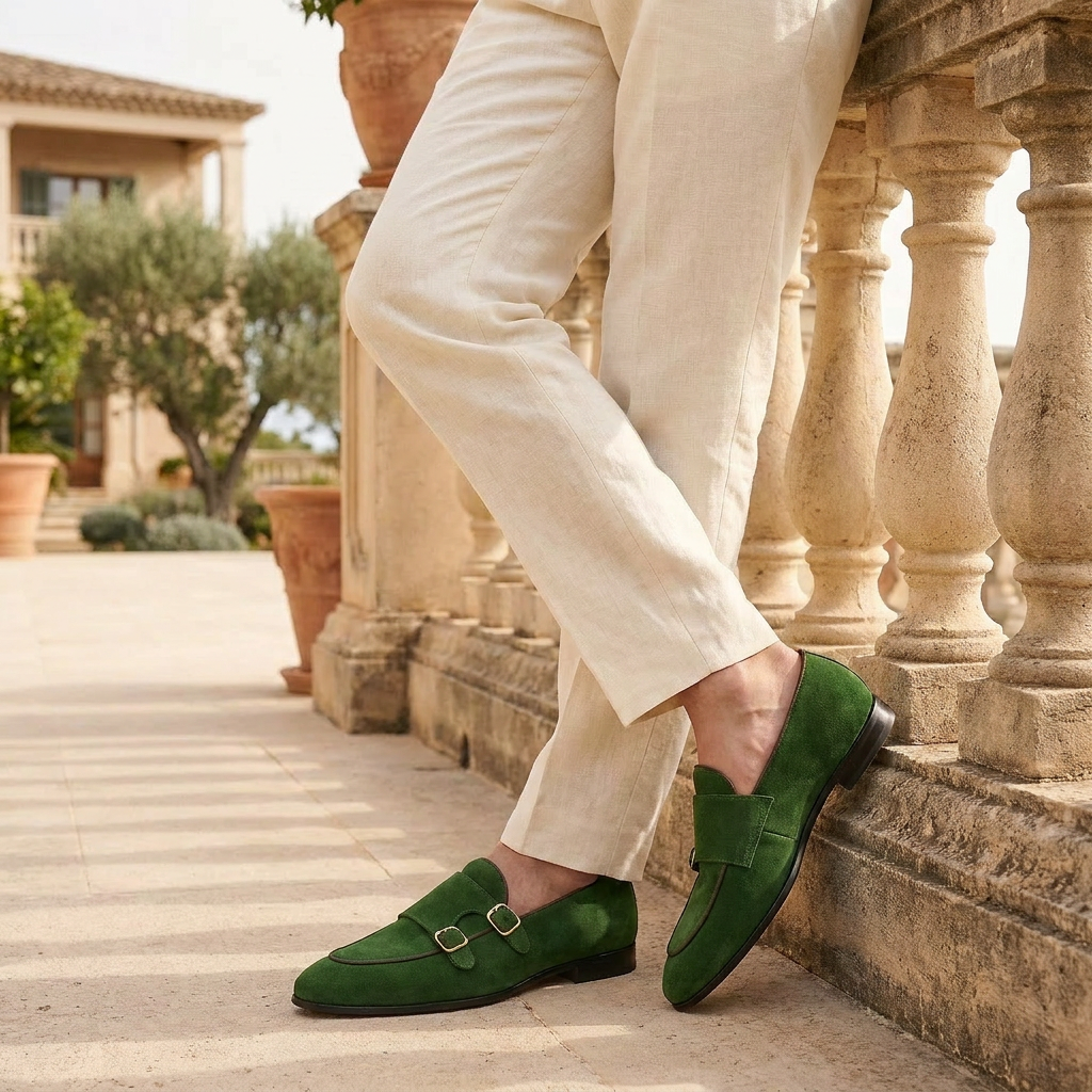 OLDMONEYLOOK | Men’s Refined Nubuck Leather Dress Shoes