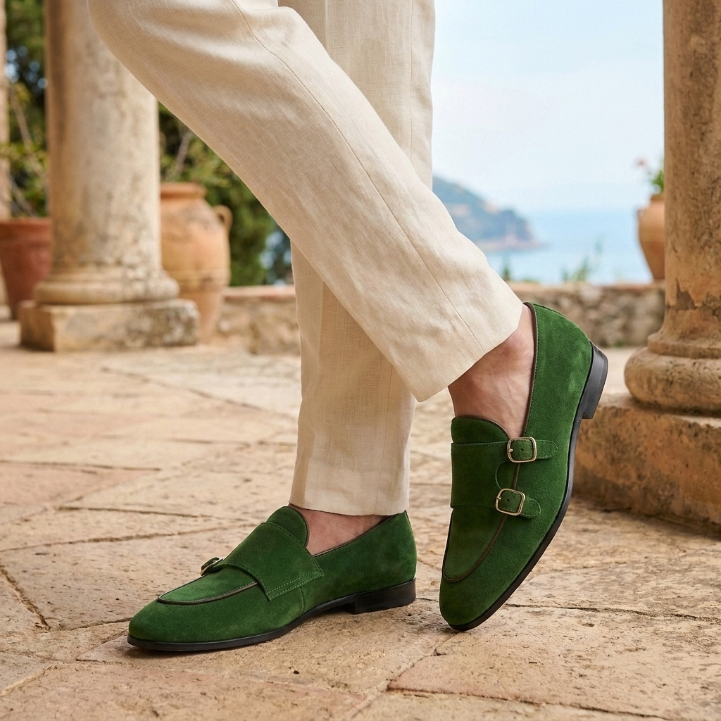 OLDMONEYLOOK | Men’s Refined Nubuck Leather Dress Shoes