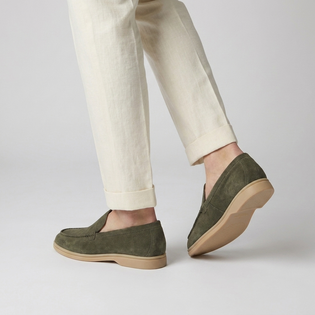 OLDMONEYLOOK | Men’s Classic Slip-On Suede Loafers