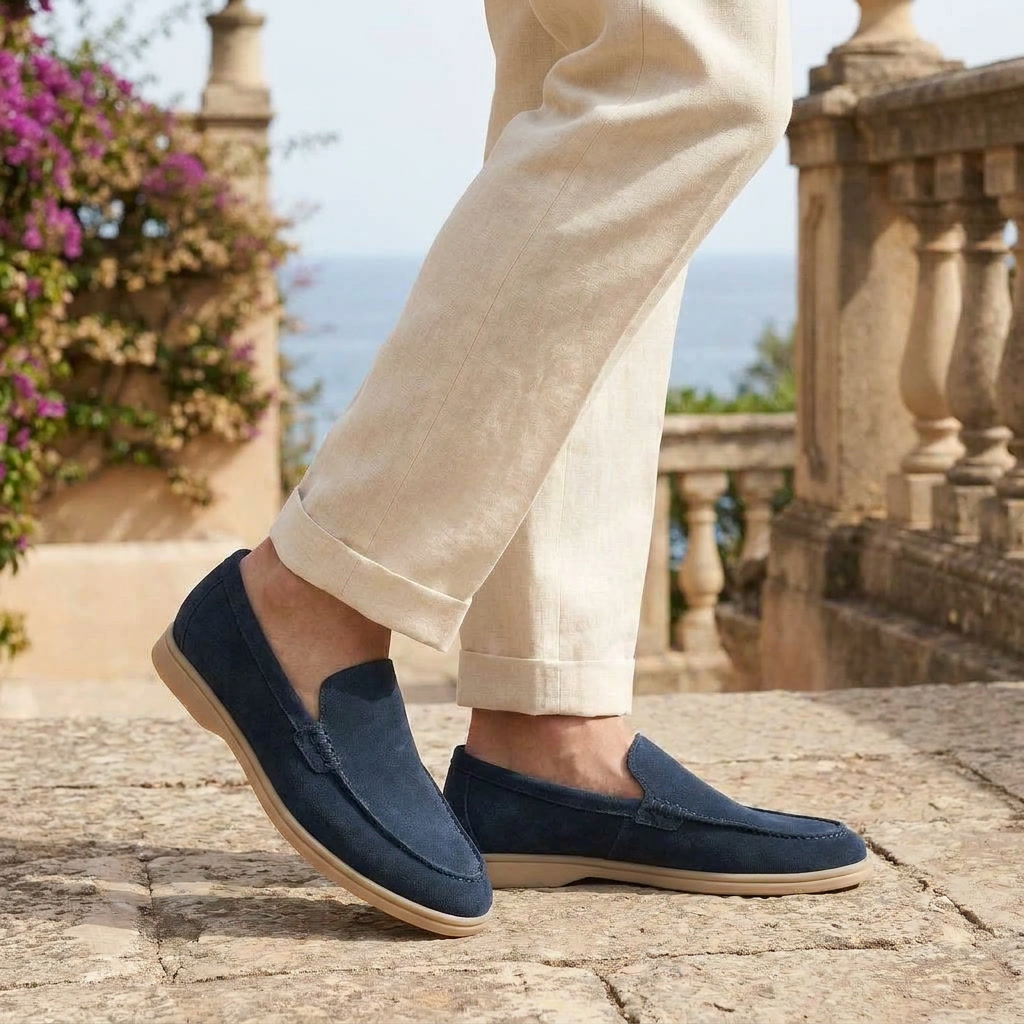 OLDMONEYLOOK | Men’s Classic Slip-On Suede Loafers