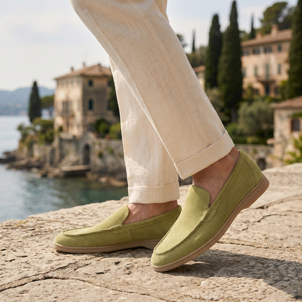 OLDMONEYLOOK | Men’s Classic Slip-On Suede Loafers