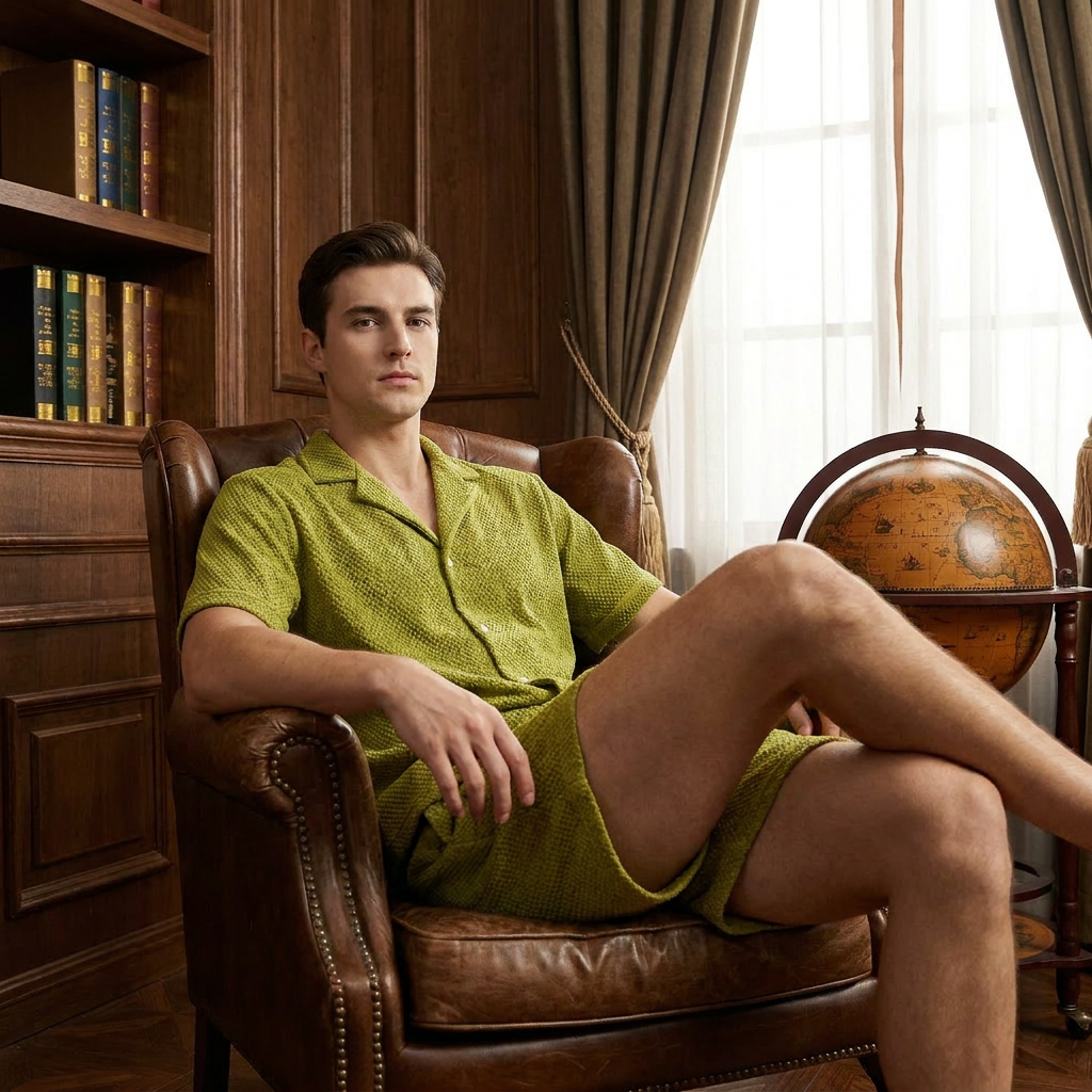 OLDMONEYLOOK | Men’s Heritage Knit Capri Set
