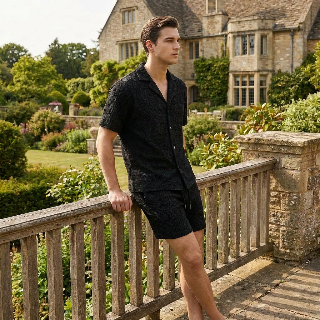 OLDMONEYLOOK | Men’s Heritage Knit Capri Set