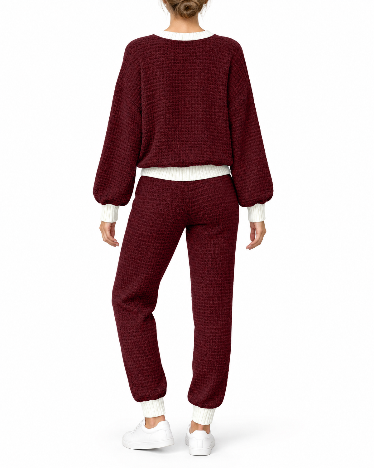 Women's Two-Piece Waffle Set