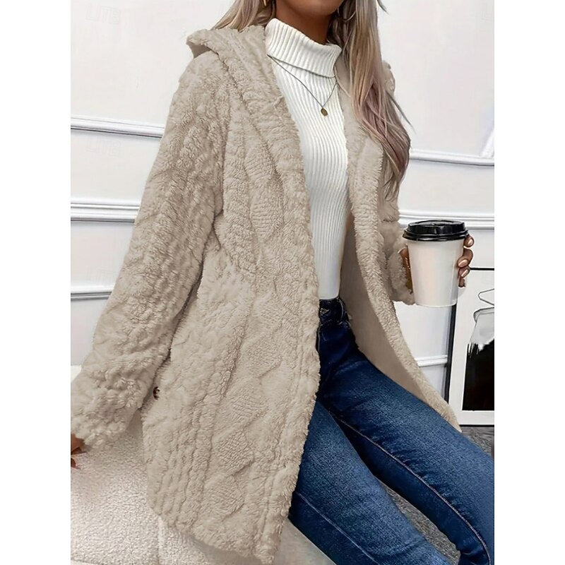Cassia | Comfortable Hooded Jacket