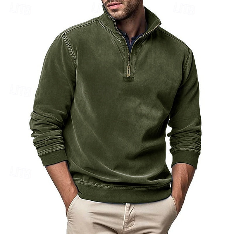 Holden | Elegant Quarter-Zip Pullover