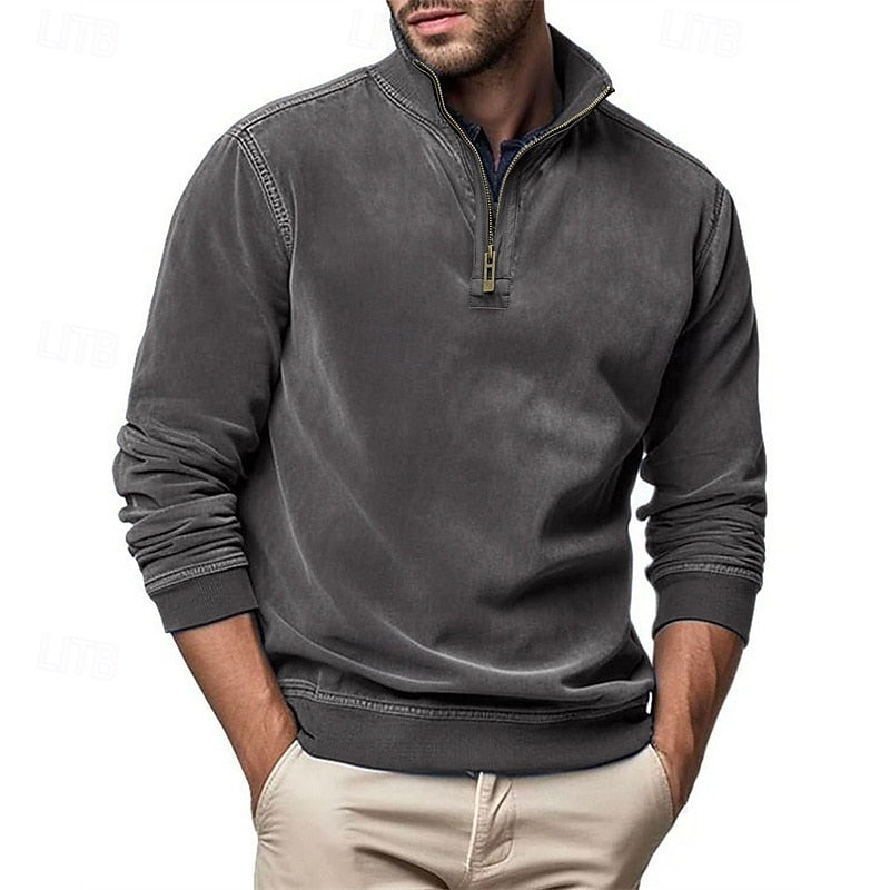 Holden | Elegant Quarter-Zip Pullover