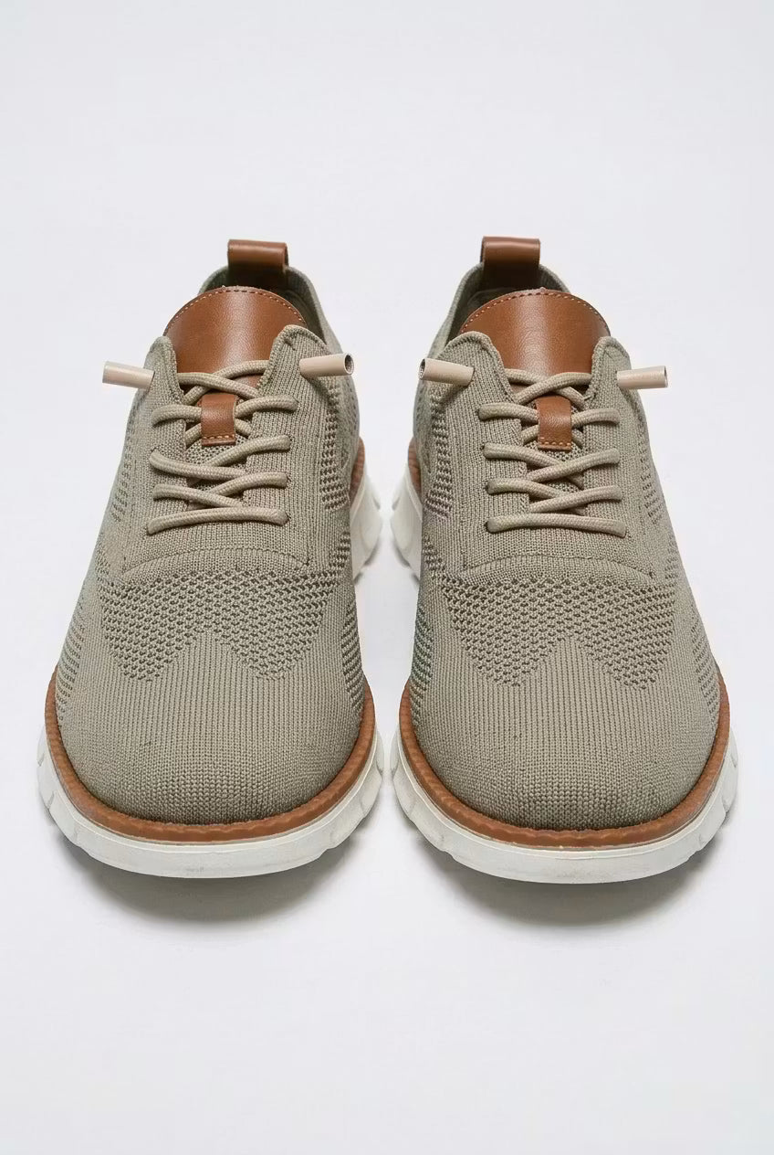 Mesh Sneakers with Laces for Men