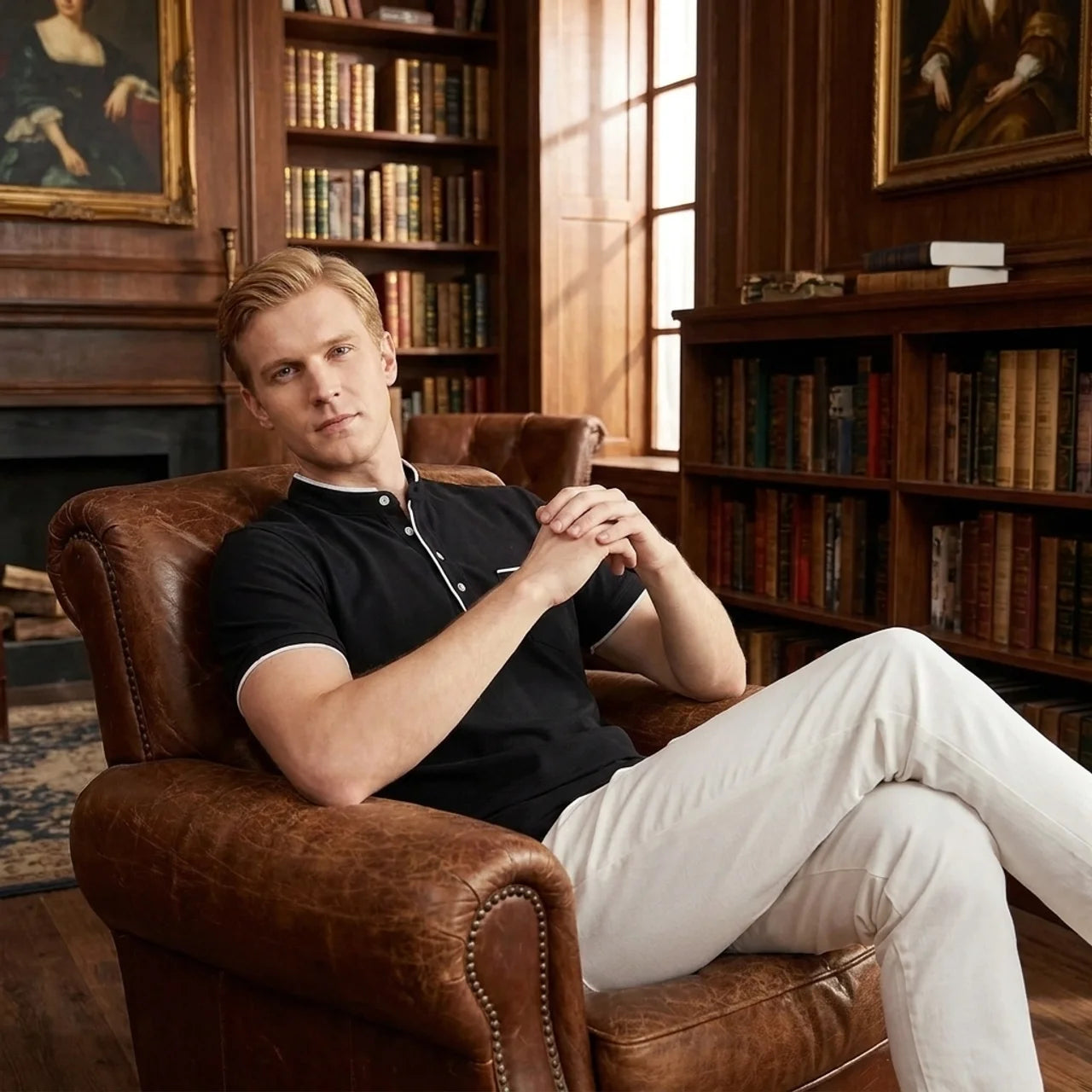 OLDMONEYLOOK | Men’s Classic Cotton Polo