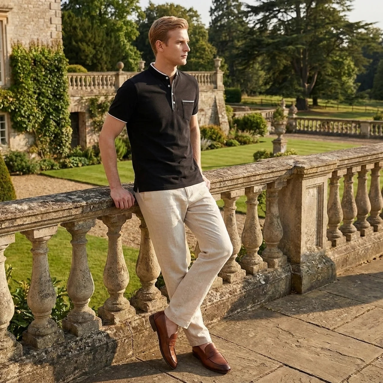 OLDMONEYLOOK | Men’s Classic Cotton Polo