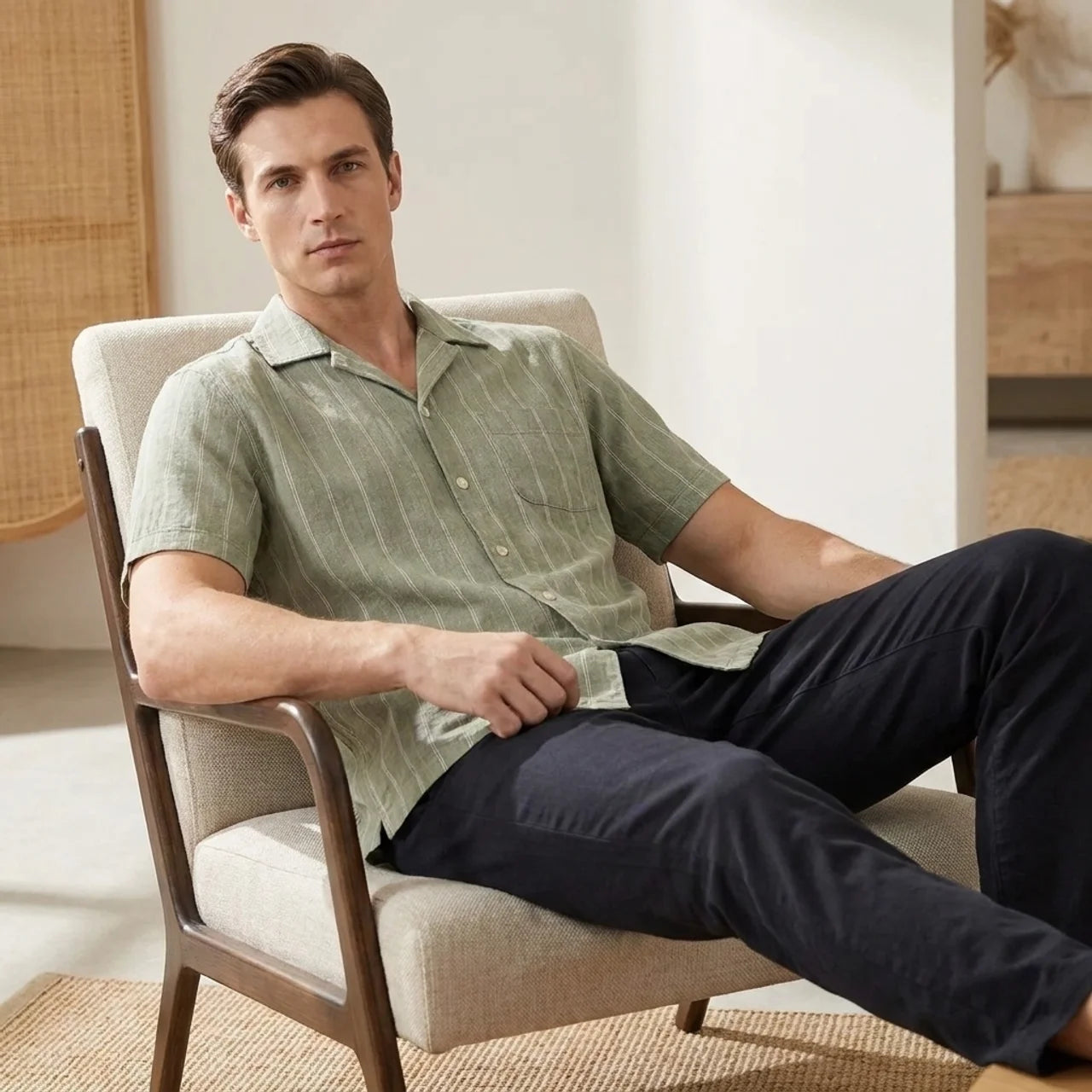 OLDMONEYLOOK | Men’s Refined Striped Polo