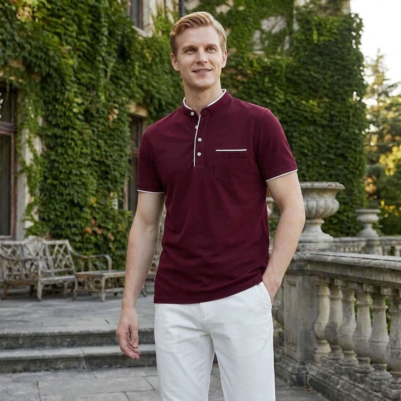 OLDMONEYLOOK | Men’s Classic Cotton Polo