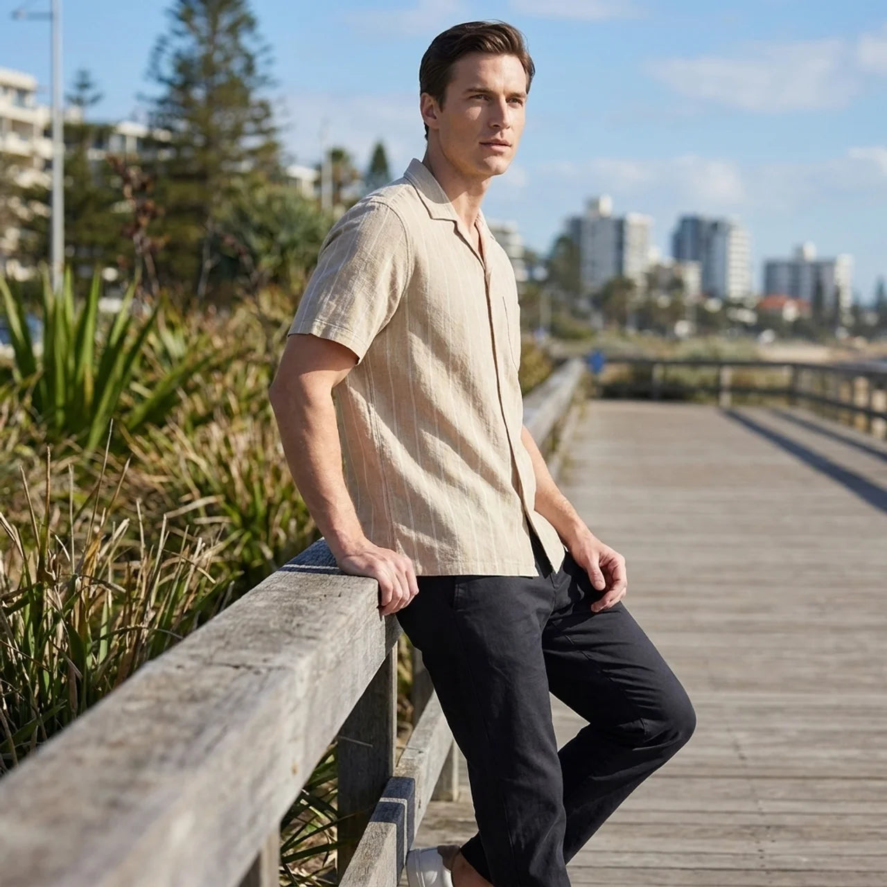 OLDMONEYLOOK | Men’s Refined Striped Polo