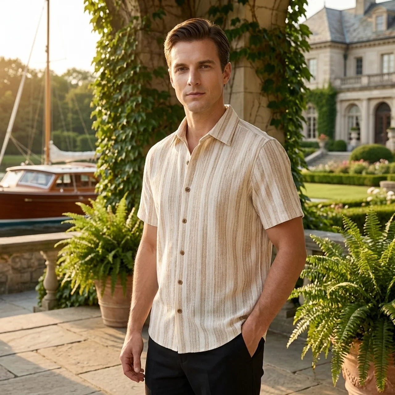 OLDMONEYLOOK | Men’s Heritage Cotton Polo
