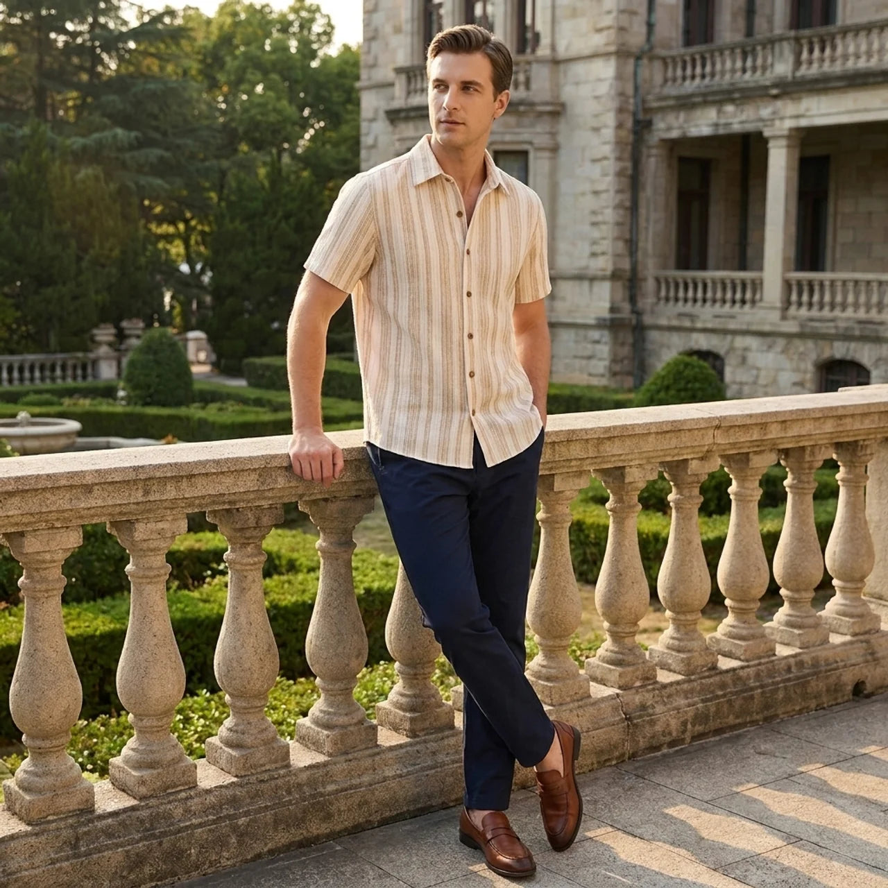 OLDMONEYLOOK | Men’s Heritage Cotton Polo