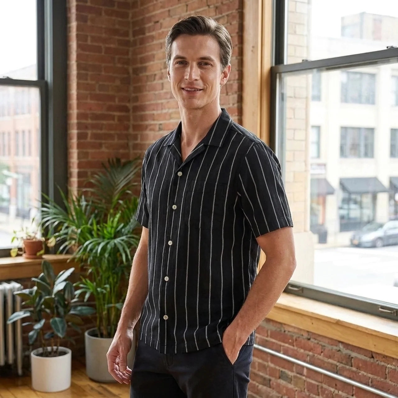 OLDMONEYLOOK | Men’s Refined Striped Polo