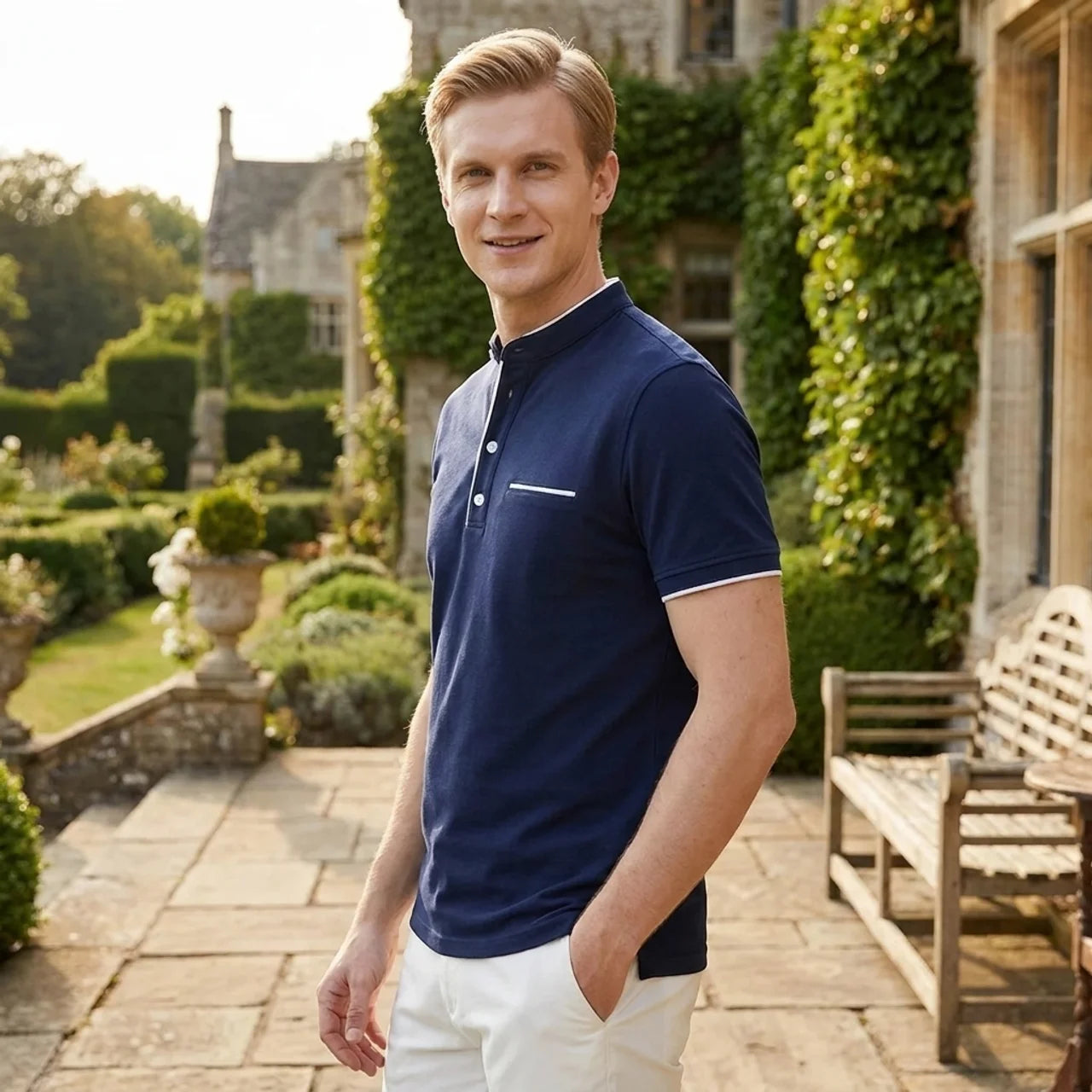 OLDMONEYLOOK | Men’s Classic Cotton Polo