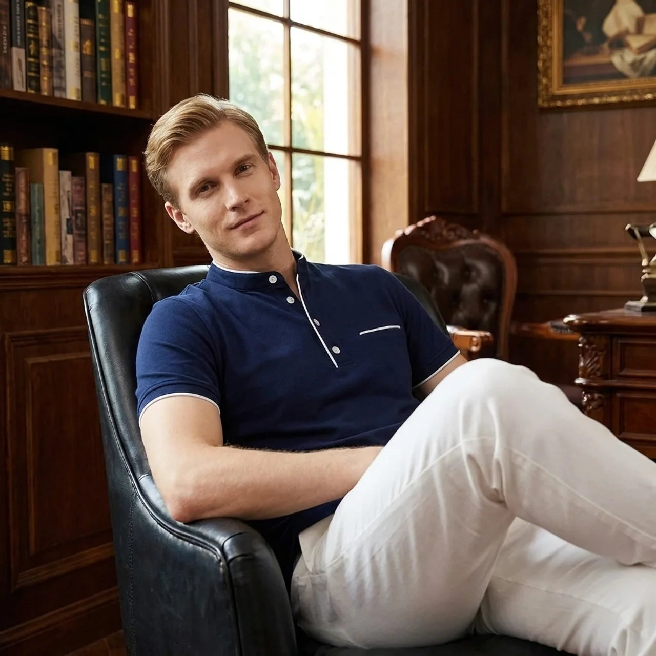 OLDMONEYLOOK | Men’s Classic Cotton Polo