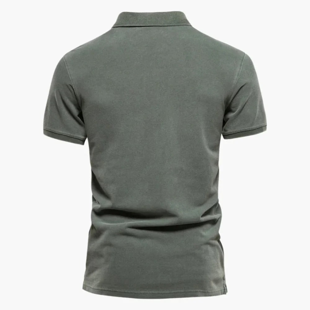 The Walnut Creek Men's Lightweight Cotton Polo Shirt