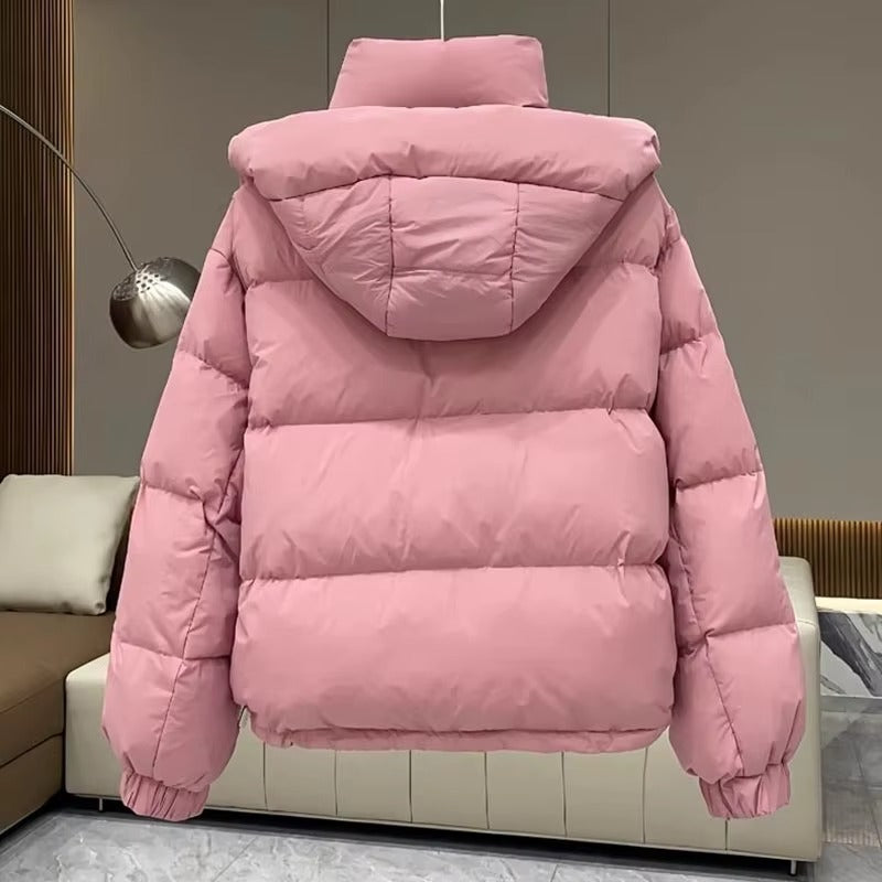 Ladies' Puffer Jacket with Hood