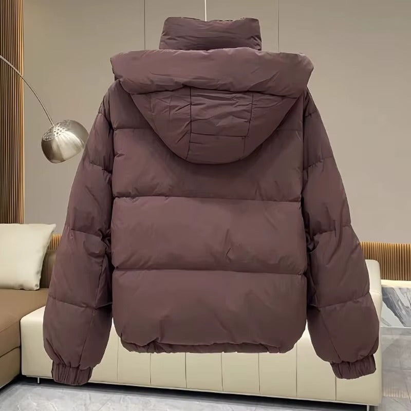 Ladies' Puffer Jacket with Hood