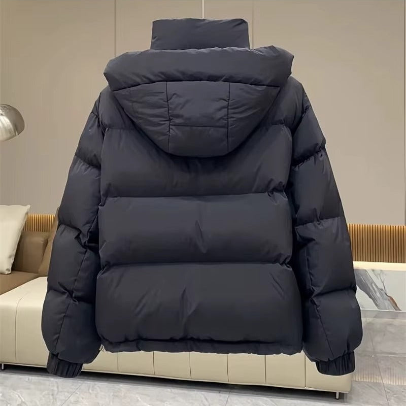 Ladies' Puffer Jacket with Hood