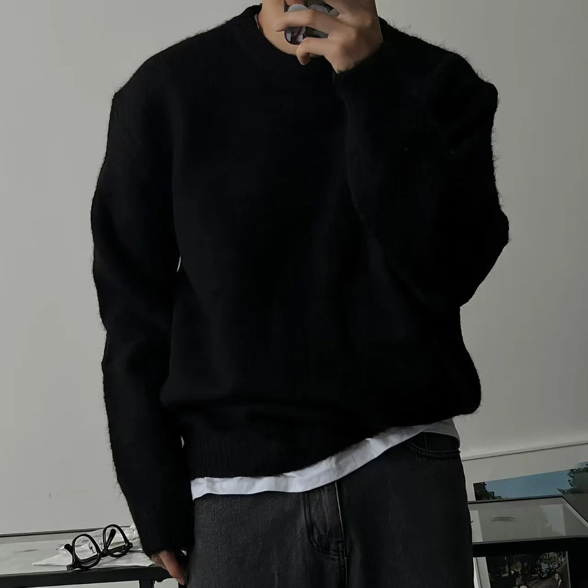 Men's Versatile Jumper - Comfort and Style Combined