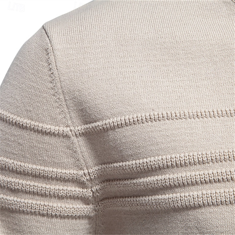 Hamish | Textured Crew Neck Sweater