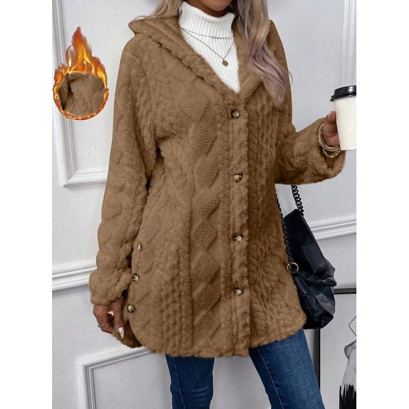 Cassia | Comfortable Hooded Jacket