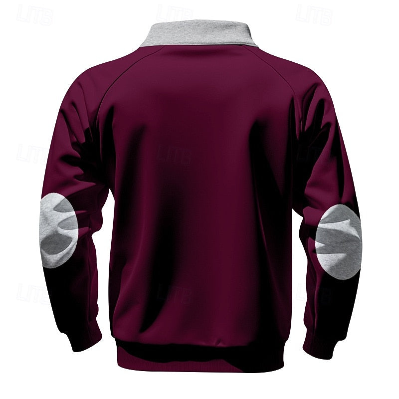 Jasper | Quarter-Zip Stand-Collar Sweater