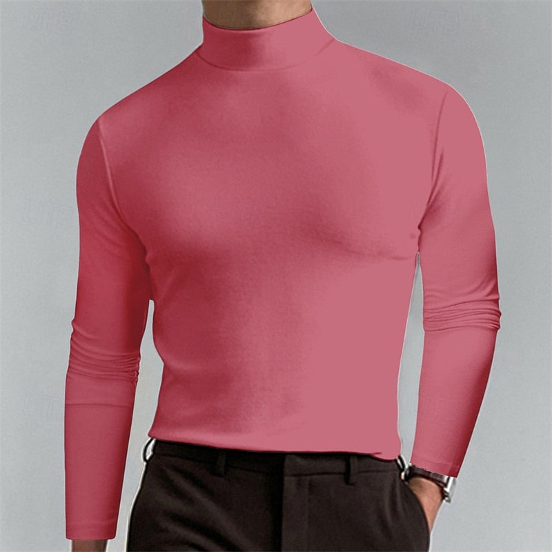 Landon | Elegant Mock-Neck Turtleneck