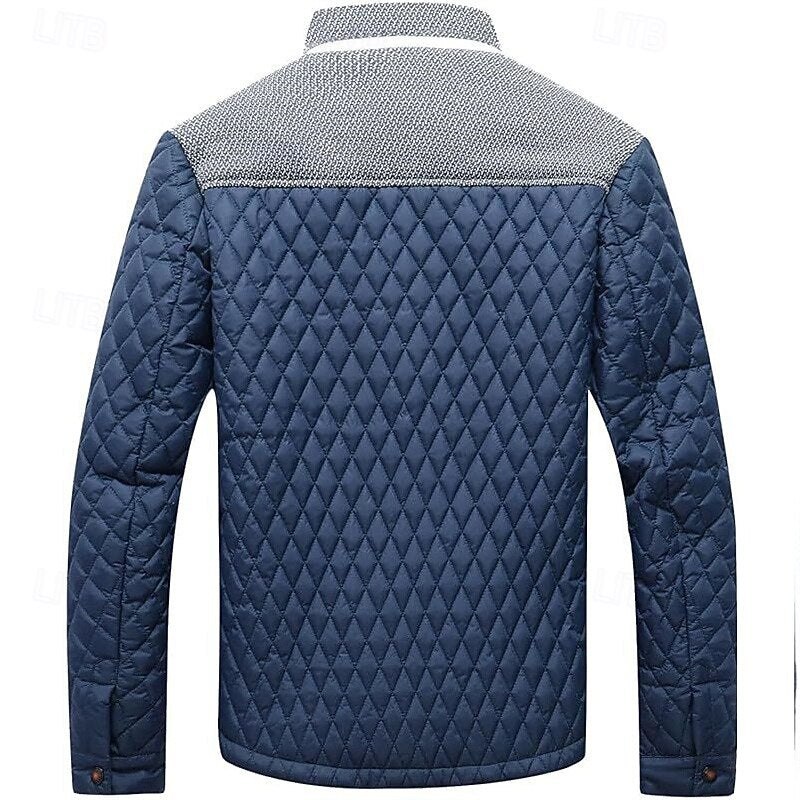 Maxwell | Quilted Stand-Up Collar Jacket