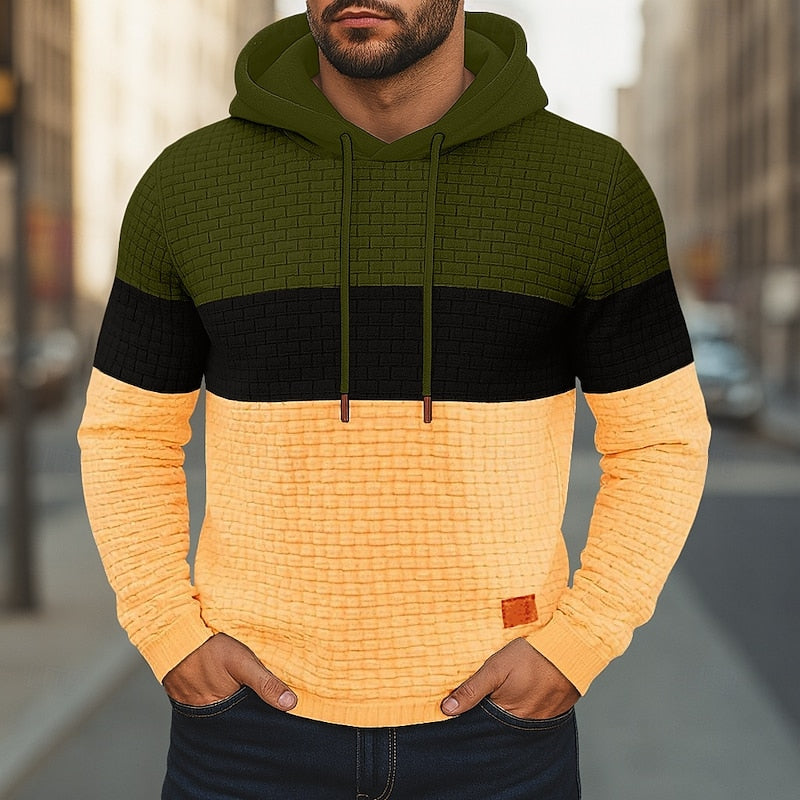 Emory | Color-Block Hooded Sweatshirt
