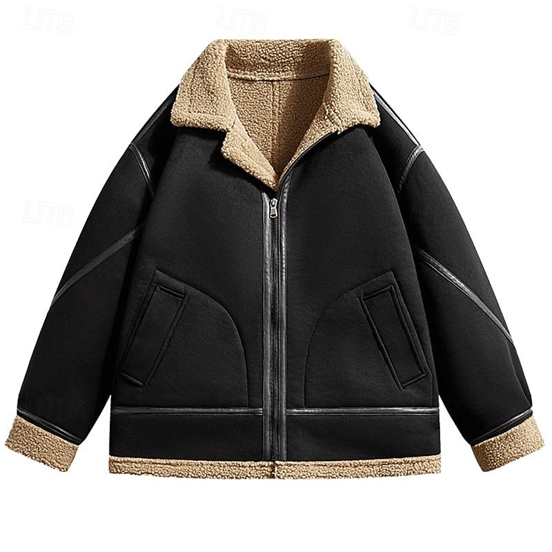 Holden | Utility Jacket with Sherpa Collar