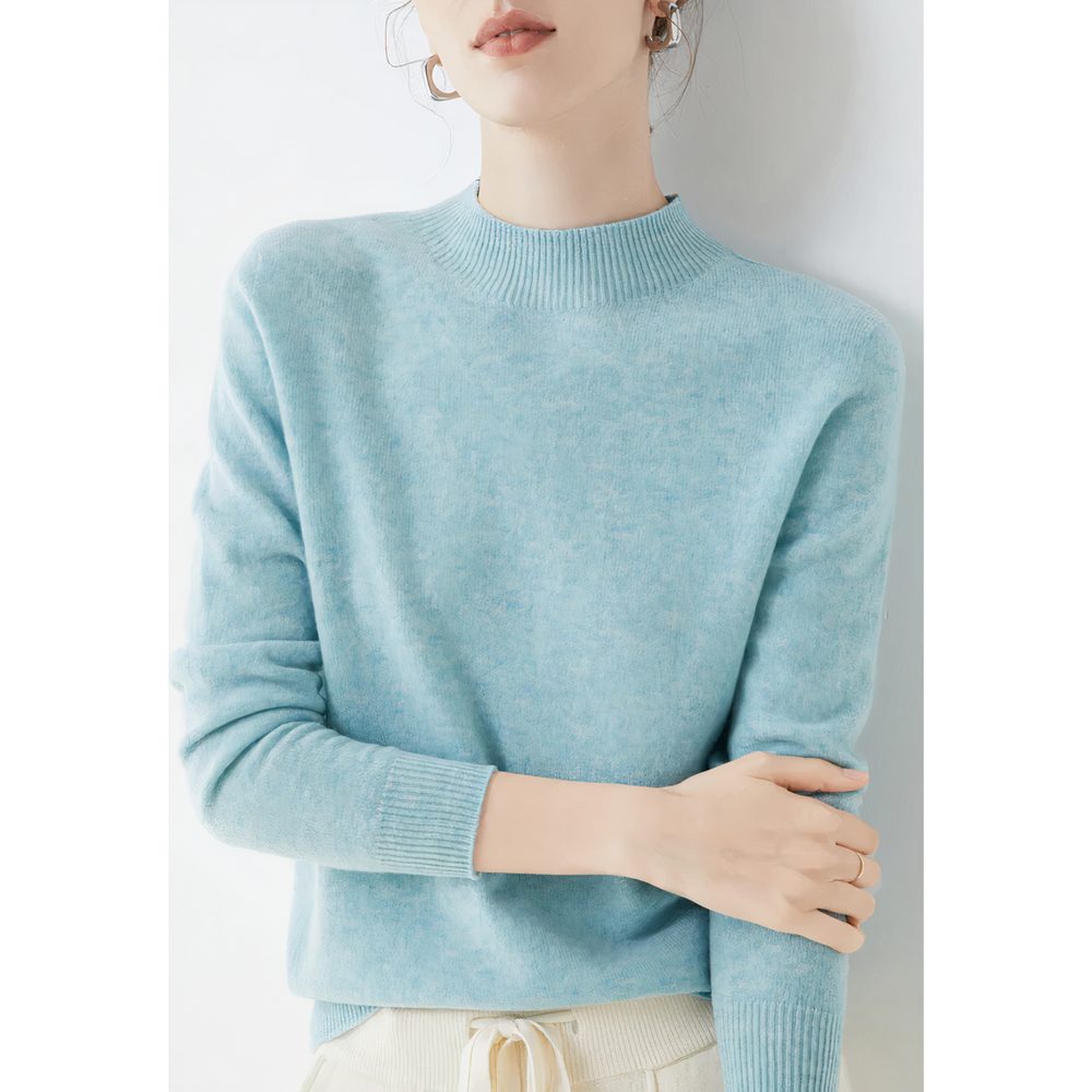 Women's Round Neck Cashmere Sweater