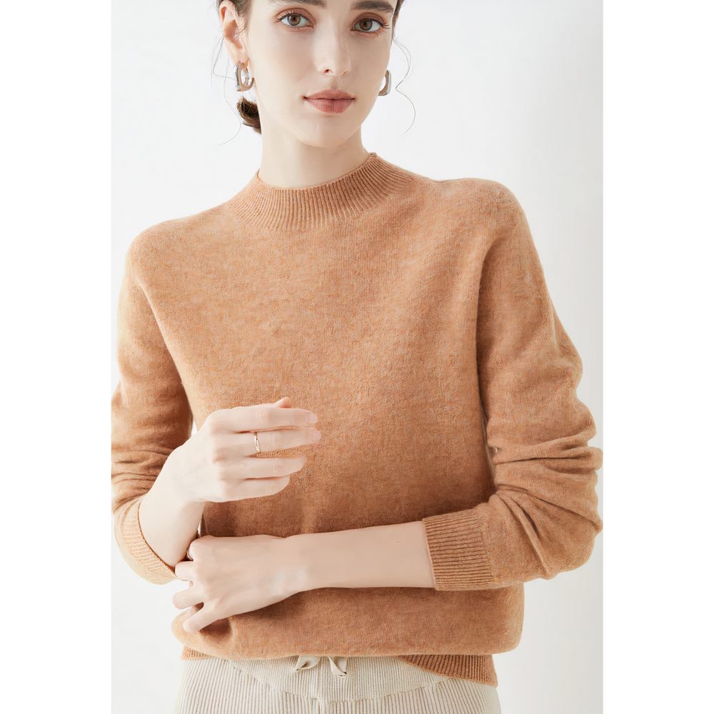 Women's Round Neck Cashmere Sweater