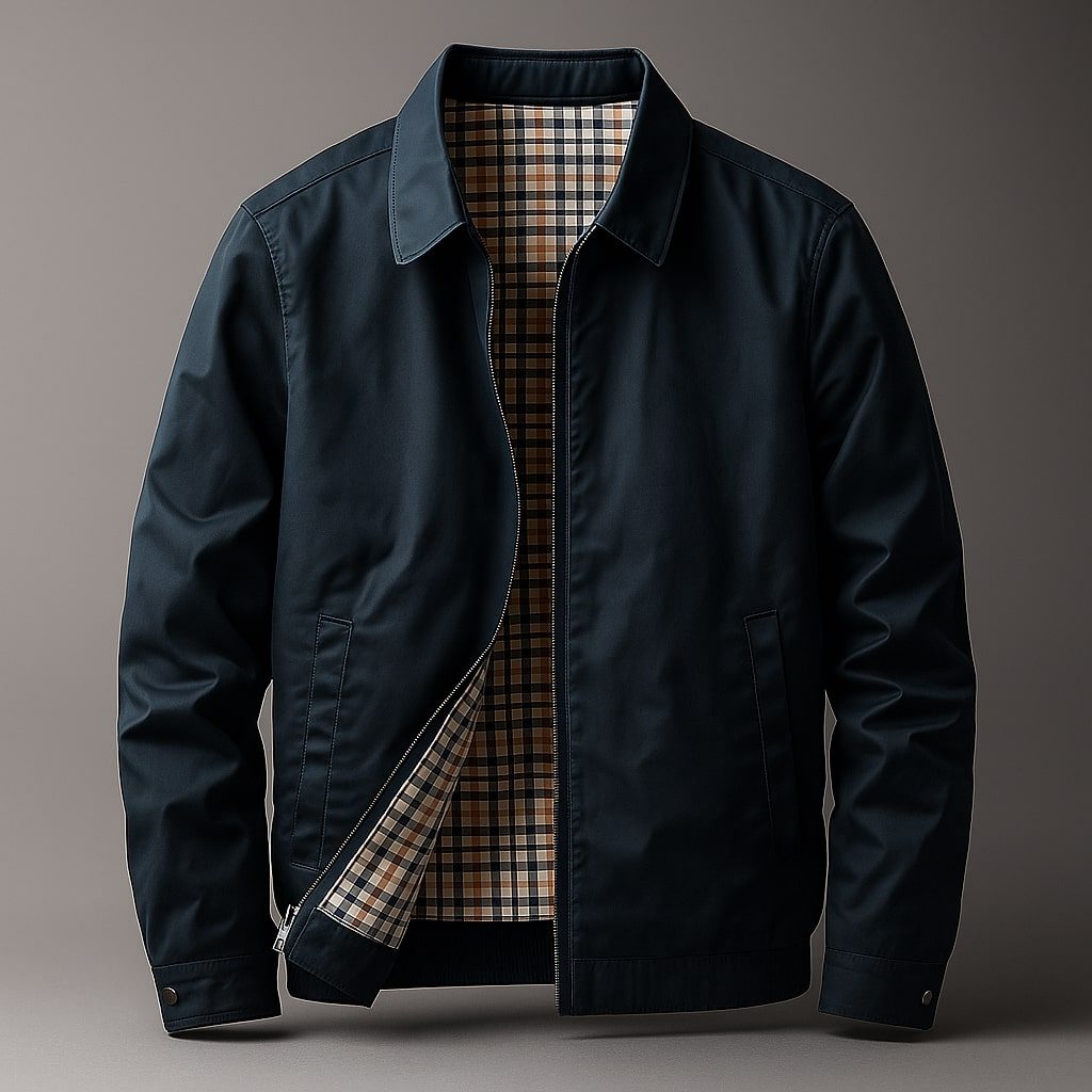Men's Cotton Zip-Up Jacket