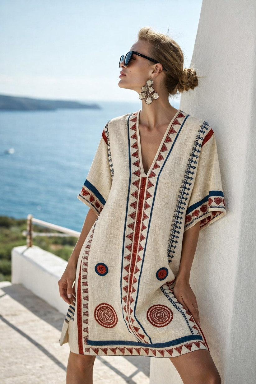 Short Beach Dress for Women Loose Fit Summer