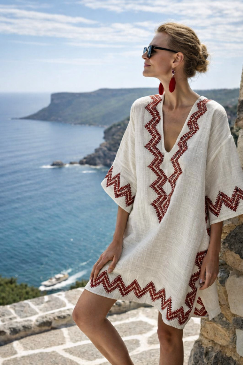 Short Beach Dress for Women Loose Fit Summer