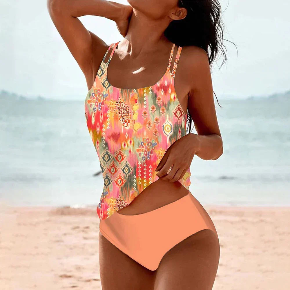 Romy – Women's High-Waisted Tankini