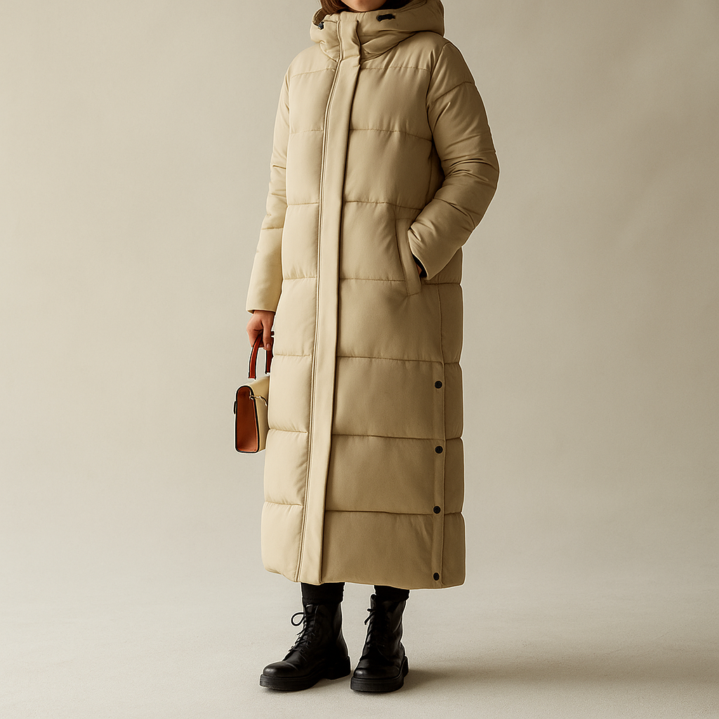 Lena - Luxe Long Puffer Jacket