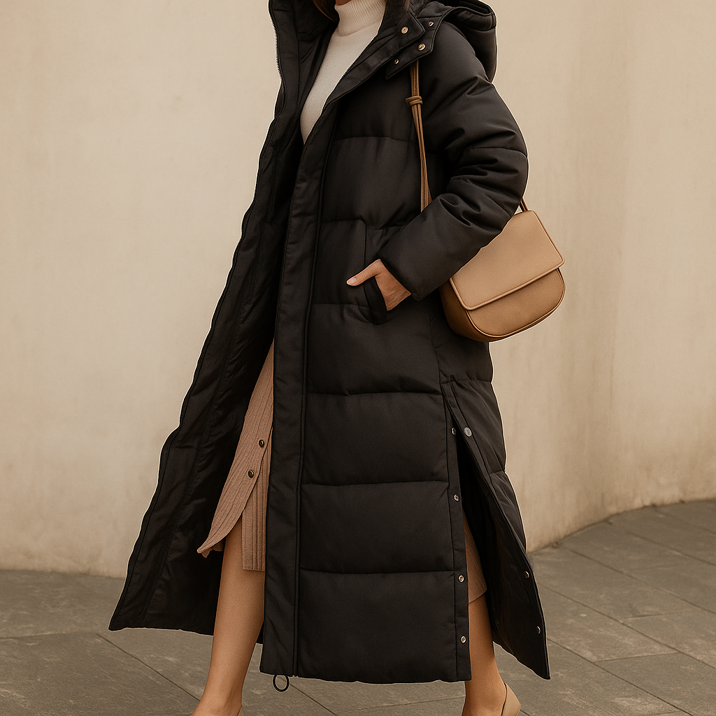 Lena - Luxe Long Puffer Jacket